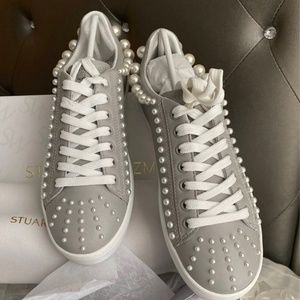NWT Stuart Weitzman Jeweled Sneakers